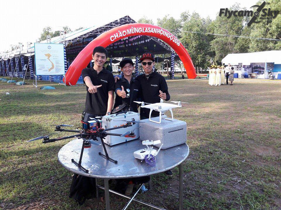 Flycam quay sự kiện Lasan Hội ngộ tại Tp. Hồ Chí Minh