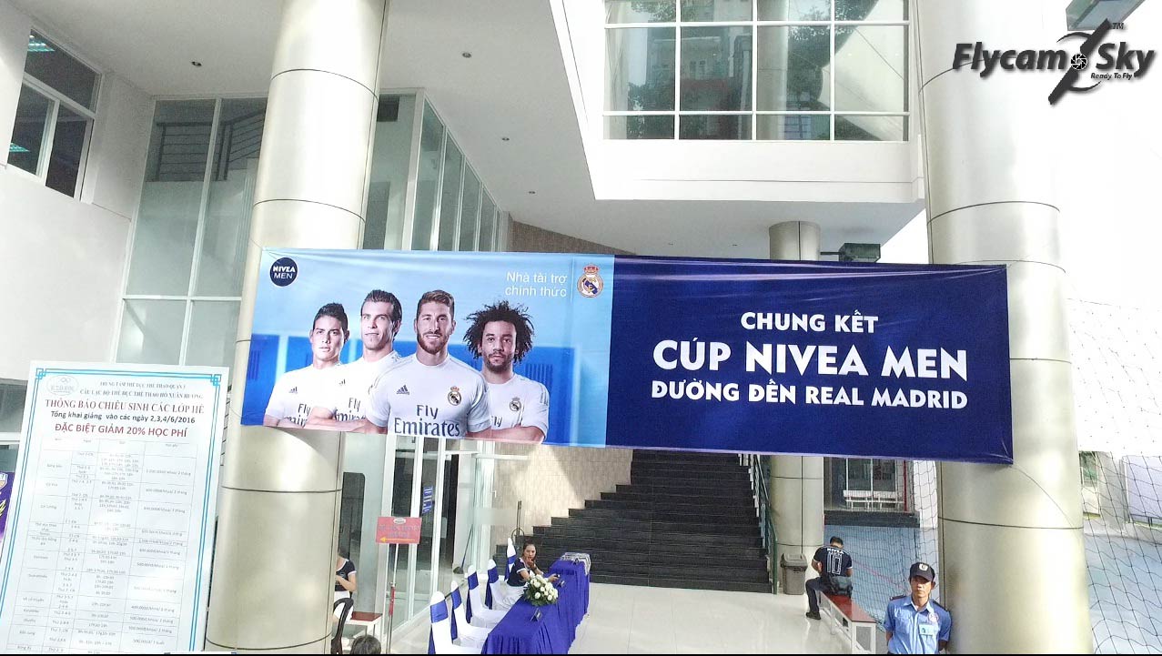 Flycam Sky quay sự kiện Flycam Sky quay sự kiện Chung Kết – Cúp NIVEA MEN 2016