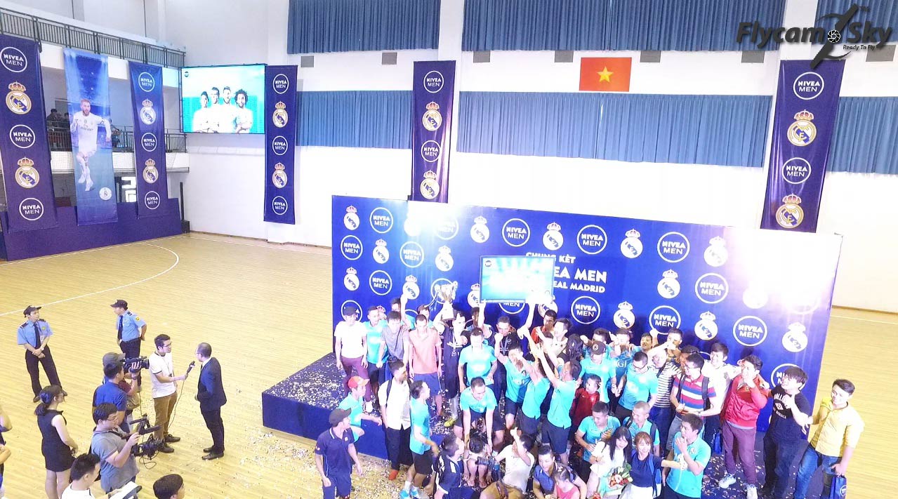 Flycam Sky quay sự kiện Flycam Sky quay sự kiện Chung Kết – Cúp NIVEA MEN 2016