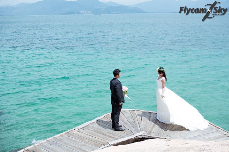 Flycam quay cưới