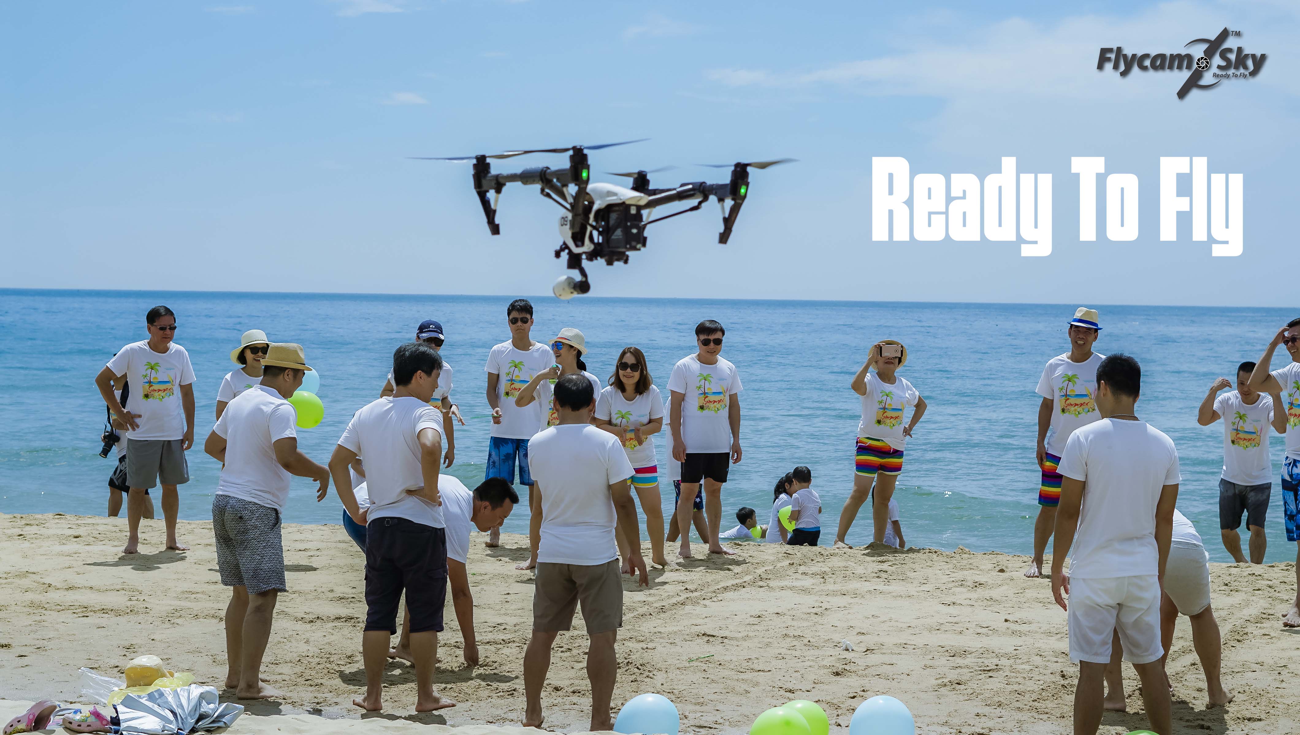 Chụp ảnh team building bằng flycam – Những khoảnh khắc hoàn hảo nhất