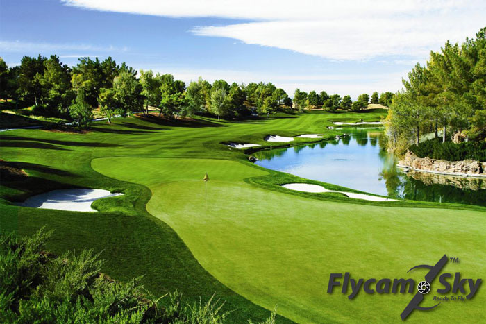Để có những hình ảnh sân golf từ flycam đẹp nhất
