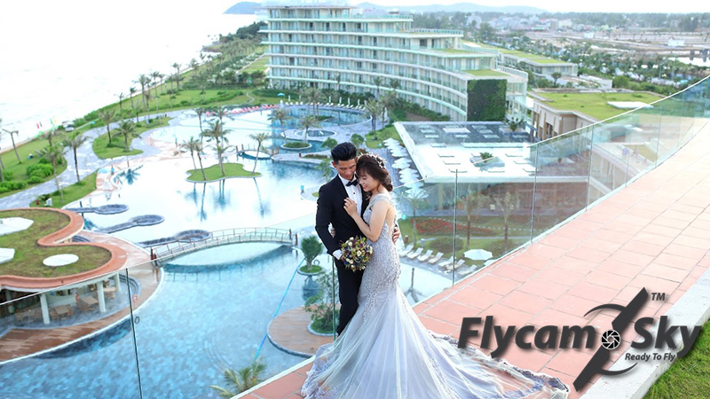 Flycam chụp hình cưới đẹp nhất