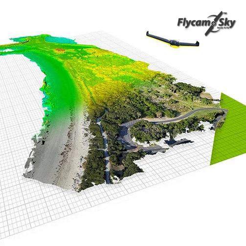 Quét Địa Hình và Tạo Mô Hình 3D chất lượng cao bằng UAV tại Flycam Sky