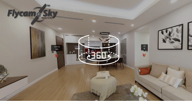 VR Tour 360 độ cho dự án bất động sản