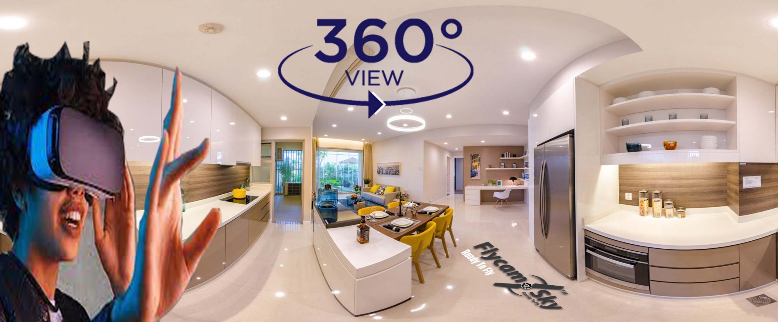 Dịch vụ chụp ảnh 360 độ  Nhà Mẫu, nội thất Căn Hộ tại Tp Hồ Chí Minh