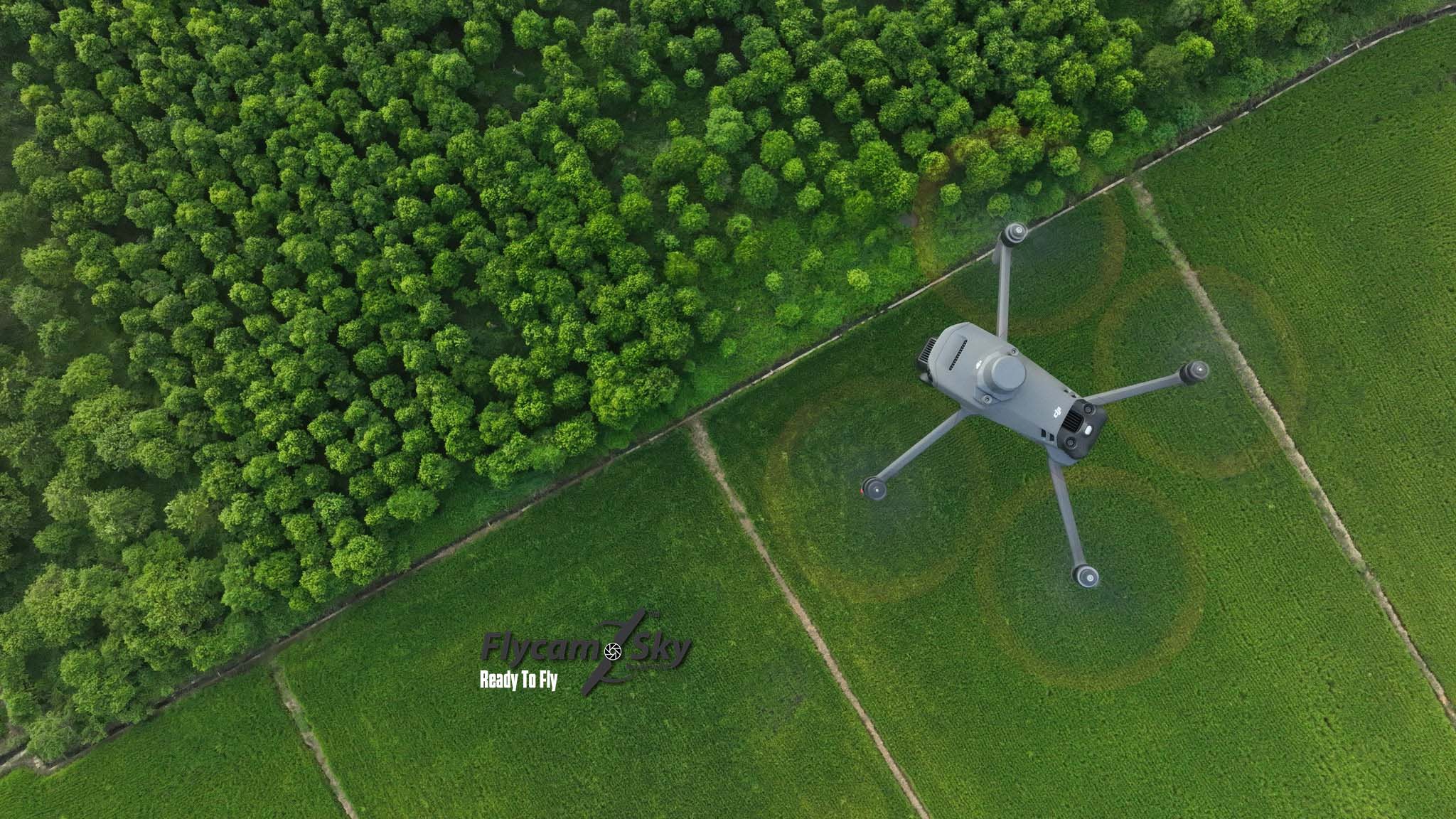 Trắc địa UAV Máy bay không người lái và 360° kết hợp với mô hình 3D