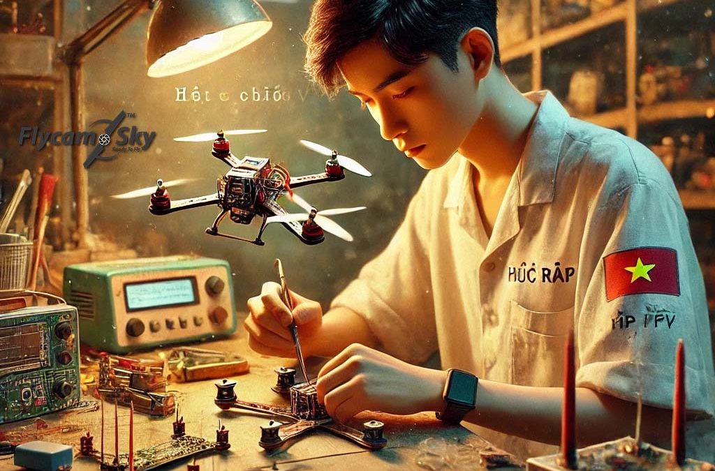 Học ráp một chiếc FPV – Kinh nghiệm tự ráp drone FPV cho người mới bắt đầu