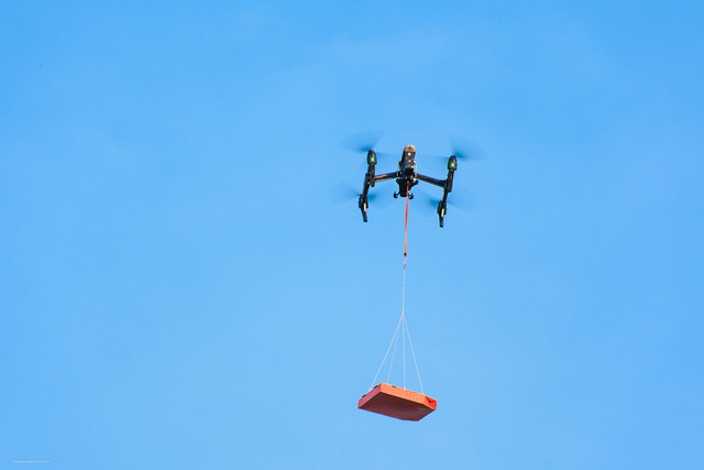 Flycam Sky và dấu ấn triển khai thử nghiệm Drone Delivery cho chiến dịch giao bánh Pizza tại TP.HCM